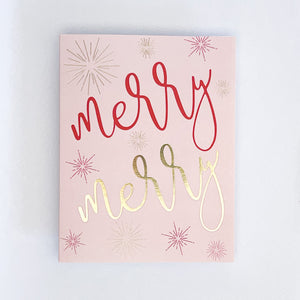 Merry Merry Holiday Card Set image 1