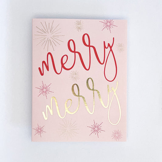 Merry Merry Holiday Card Set image 1