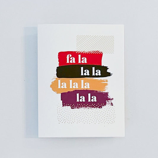 Fa La La Holiday Card Set image 1