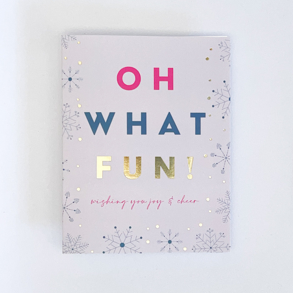 Oh What Fun Holiday Card Set image 1