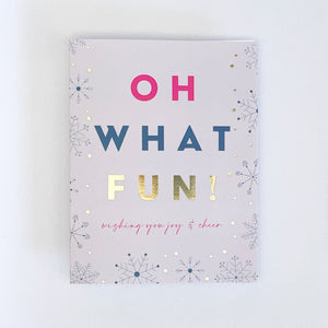 Oh What Fun Holiday Card Set image 1