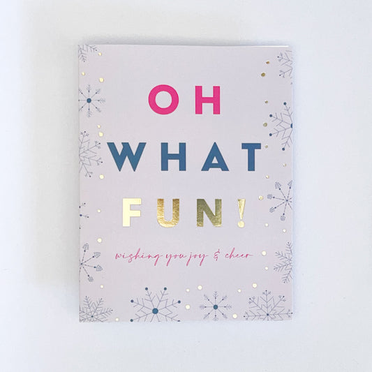 Oh What Fun Holiday Card Set image 1