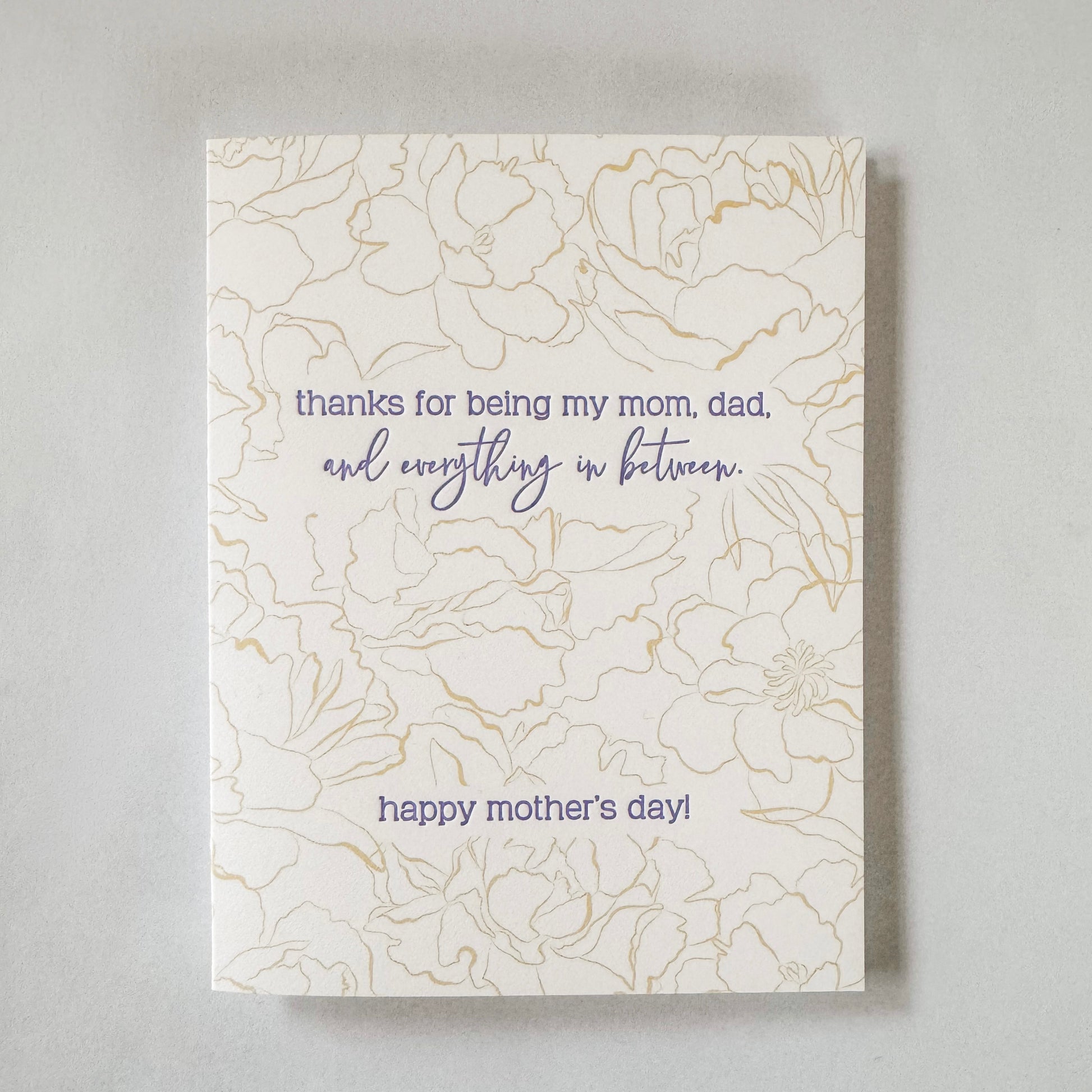 Mom Dad Everything Mother's Day Card