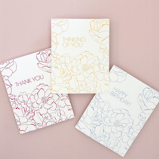 Essentials Bright Floral Card Set image 0