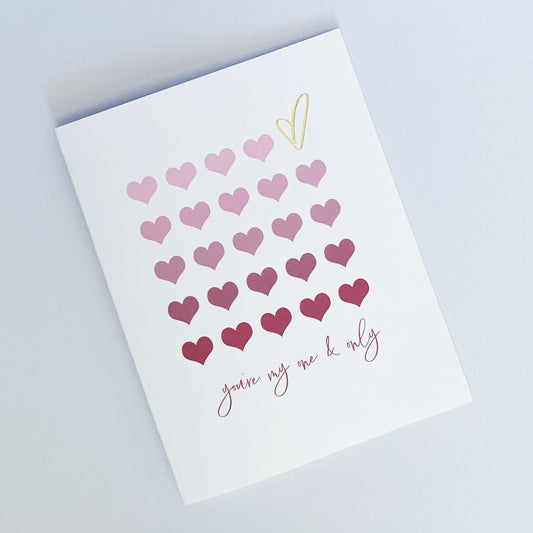 One & Only Greeting Card image 1