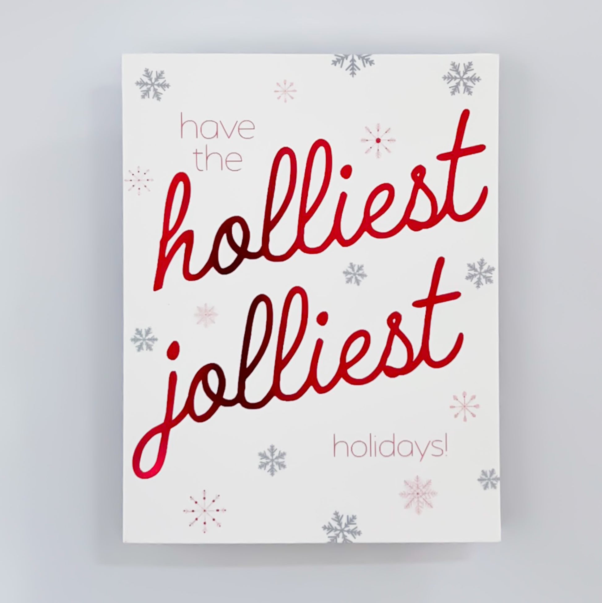 Holliest Jolliest Holiday Card Set image 1