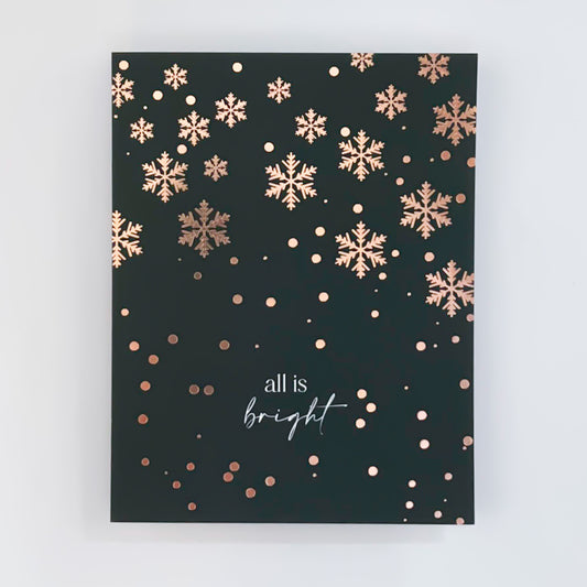 Falling Snowflakes Holiday Card Set image 1