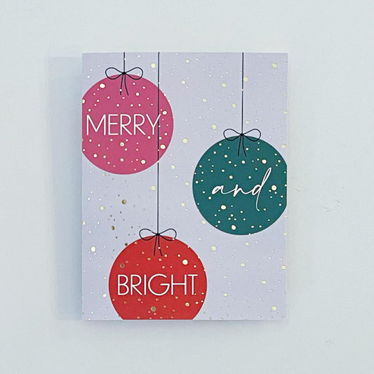 Merry & Bright Holiday Card Set image 1
