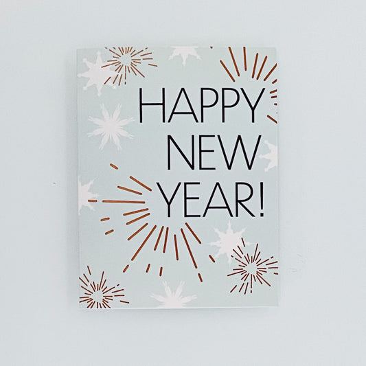 Happy New Year Holiday Card Set