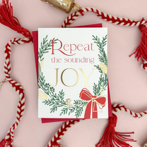 Repeat the Sounding Joy Holiday Card Set