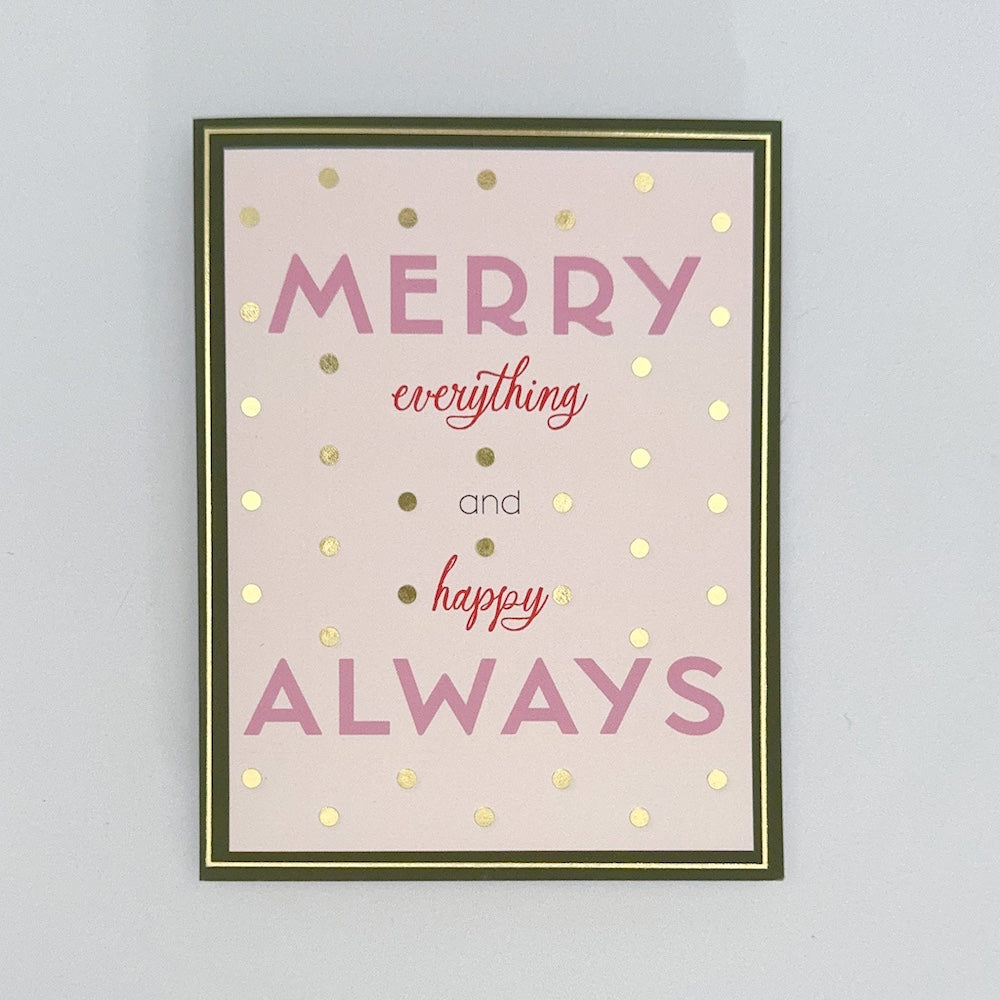 Merry Everything Holiday Card Set