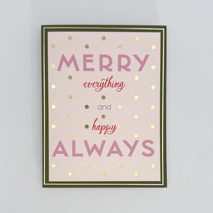 Merry Everything Holiday Card Set